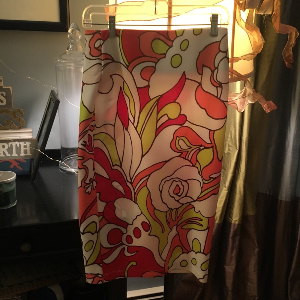 Floral skirt